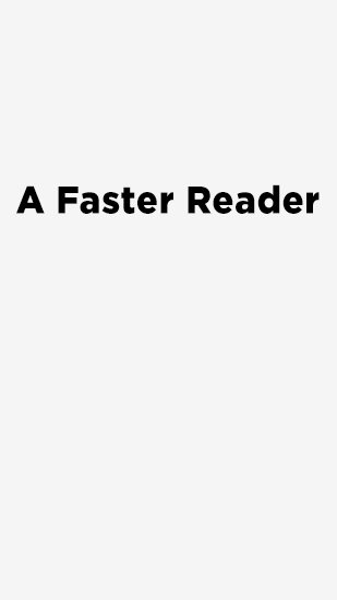 download A Faster Reader apk